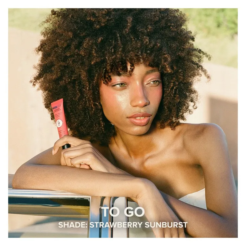 Bild 4 för Nudestix Nudescreen Blush Tint SPF 30 Strawberry Sunburst 15 ml