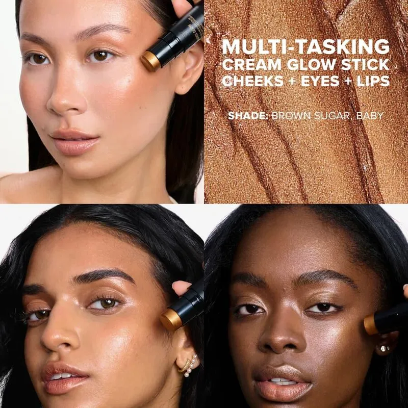 Bild 2 för Nudestix, Nudies All Over, Glow, Blush Stick, Brown Sugar, 8 g