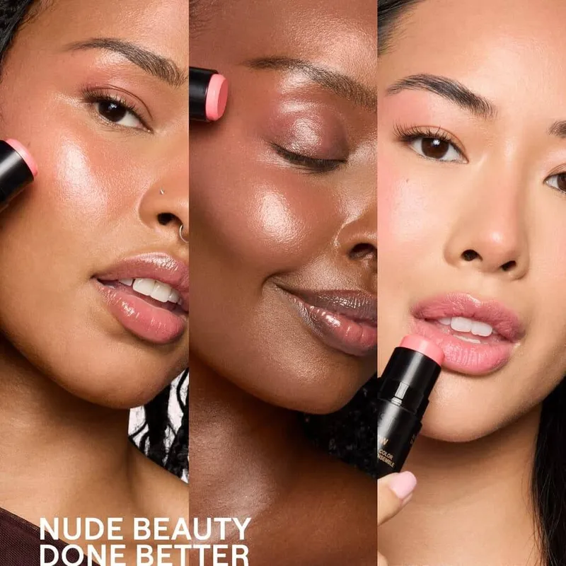 Bild 4 för Nudestix, Nudies All Over, Glow, Blush Stick, Brown Sugar, 8 g