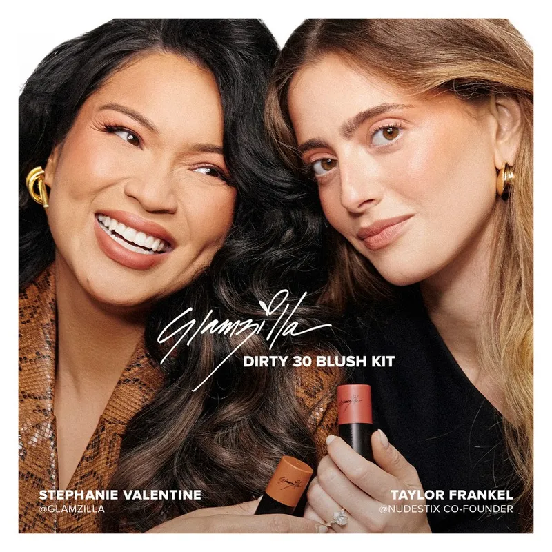 Bild 11 för Nudestix The Glamzilla Dirty 30 Blush Kit