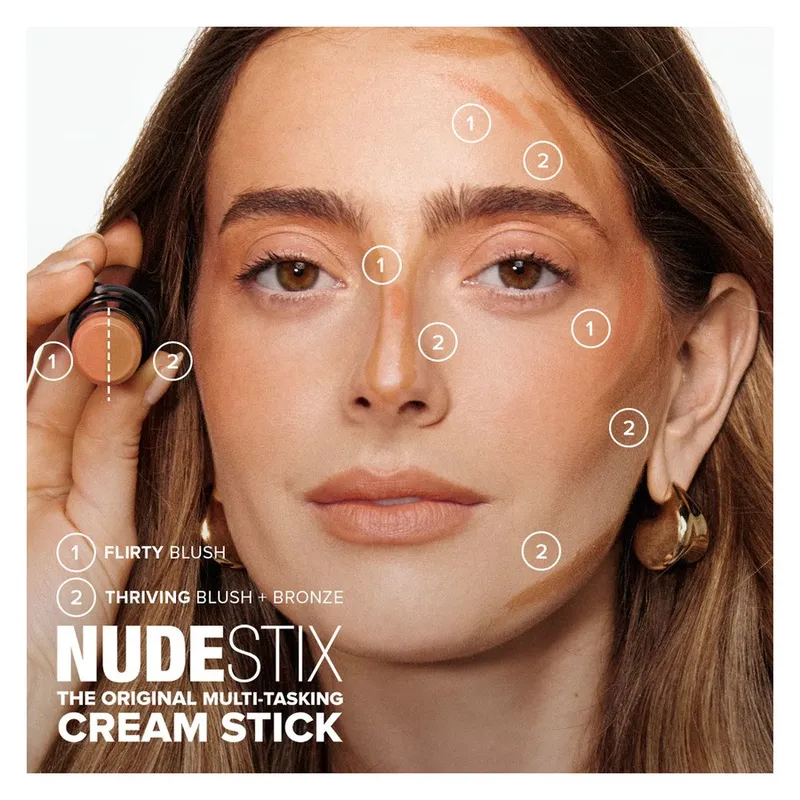 Bild 9 för Nudestix The Glamzilla Dirty 30 Blush Kit