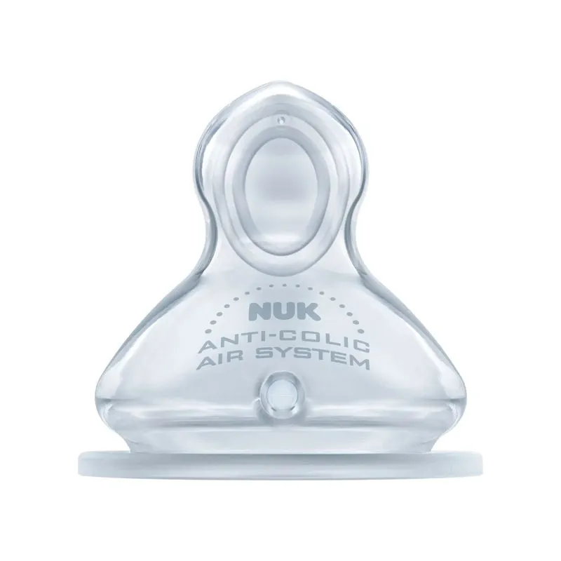 Bild 1 för NUK dinapp First Choice+ silicon 2-pack, stl S (0-6 mån)