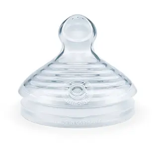 Produktfoto för NUK dinapp for Nature silikon 2-pack, stl M (6-18 mån)