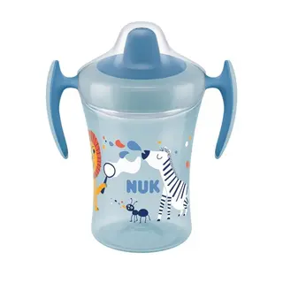 Produktfoto för NUK drickpipsflaska Evolution Trainer Cup 230 ml, blå