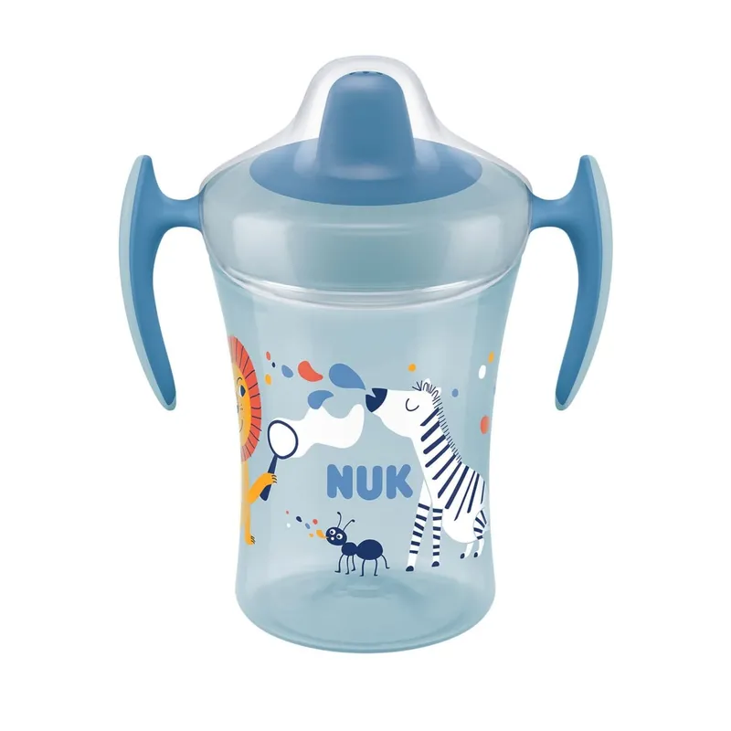 Bild 2 för NUK drickpipsflaska Evolution Trainer Cup 230 ml, blå