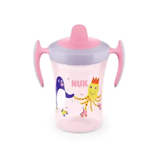 Produktfoto för NUK drickpipsflaska Evolution Trainer Cup 230 ml, rosa