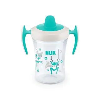 Produktfoto för NUK drickpipsflaska Evolution Trainer Cup 230 ml, vit