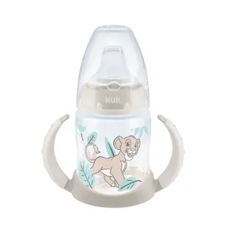 Produktfoto för NUK drickpipsflaska First Choise, temperature 150 ml, lion king