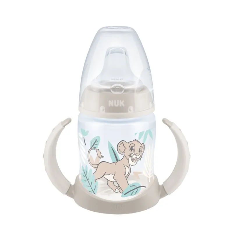 Alternativ bild 0 för NUK drickpipsflaska First Choise, temperature 150 ml, lion king