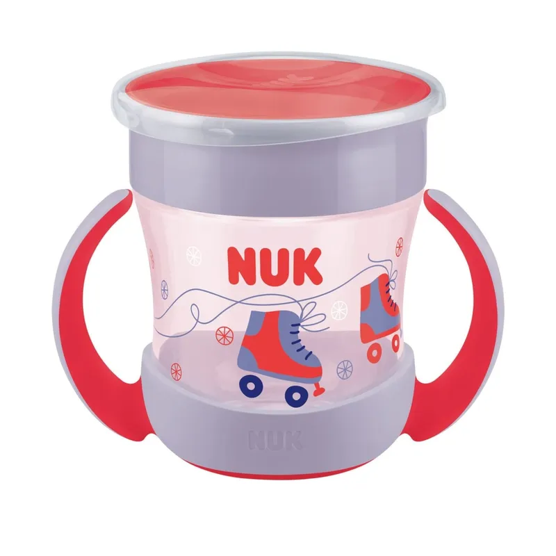 Bild 2 för NUK Evolution Mini Magic Cup 160 ml, röd