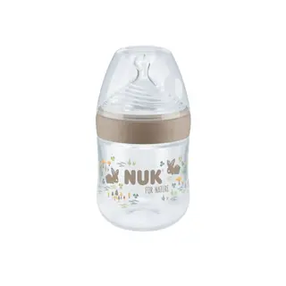 Produktfoto för NUK for Nature nappflaska 150 ml, beige