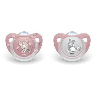 Produktfoto för NUK napp Pacifier Trendline 0-6 mån, bambi