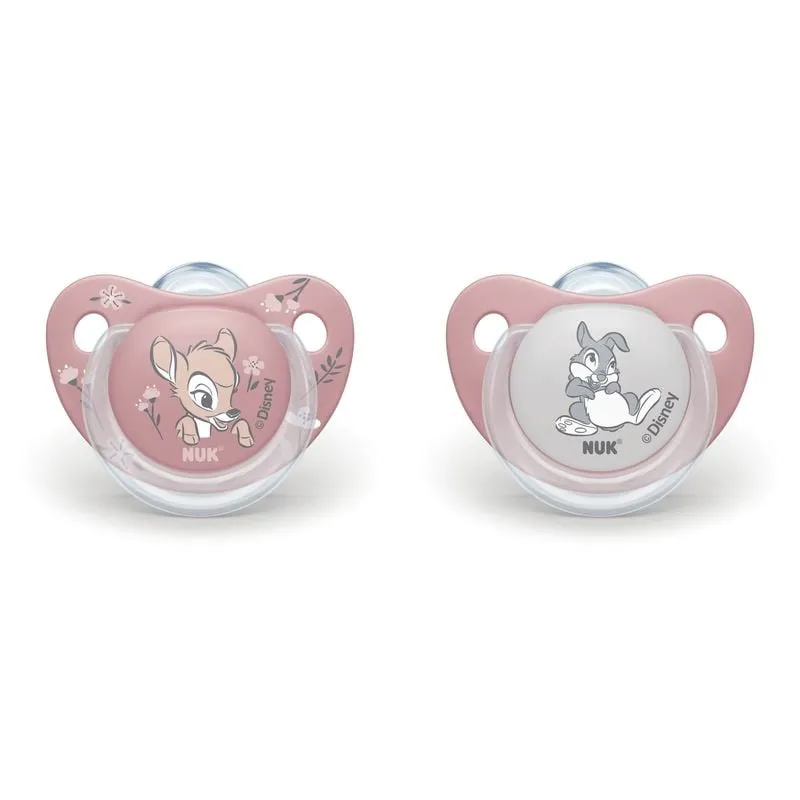 Bild 1 för NUK napp Pacifier Trendline 0-6 mån, bambi