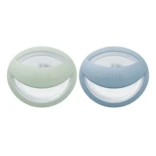 Produktfoto för NUK Perfect Match Green/Blue, stl 0-6 mån 2 st
