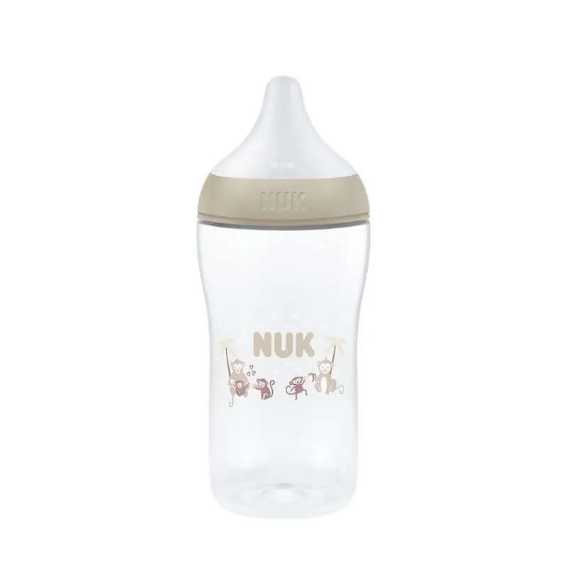Bild 1 för NUK Perfect Match Nappflaska Monkey 260 ml