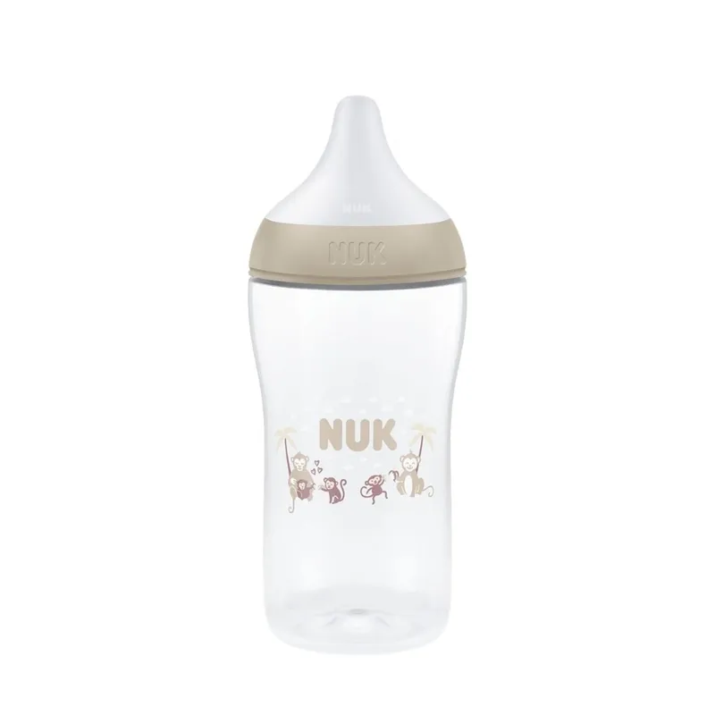 Bild 2 för NUK Perfect Match Nappflaska Monkey 260 ml