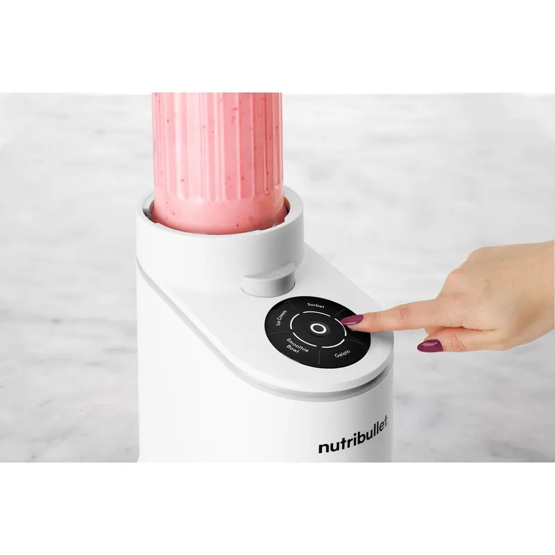 Bild 2 för Nutribullet NBD0503W glassmaskin Chill ice cream maker vit