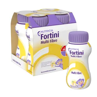 Produktfoto för Nutricia Fortini Multi Fibre Banan 4 x 200 ml