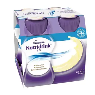 Produktfoto för Nutridrink Banan 4 x 200 ml