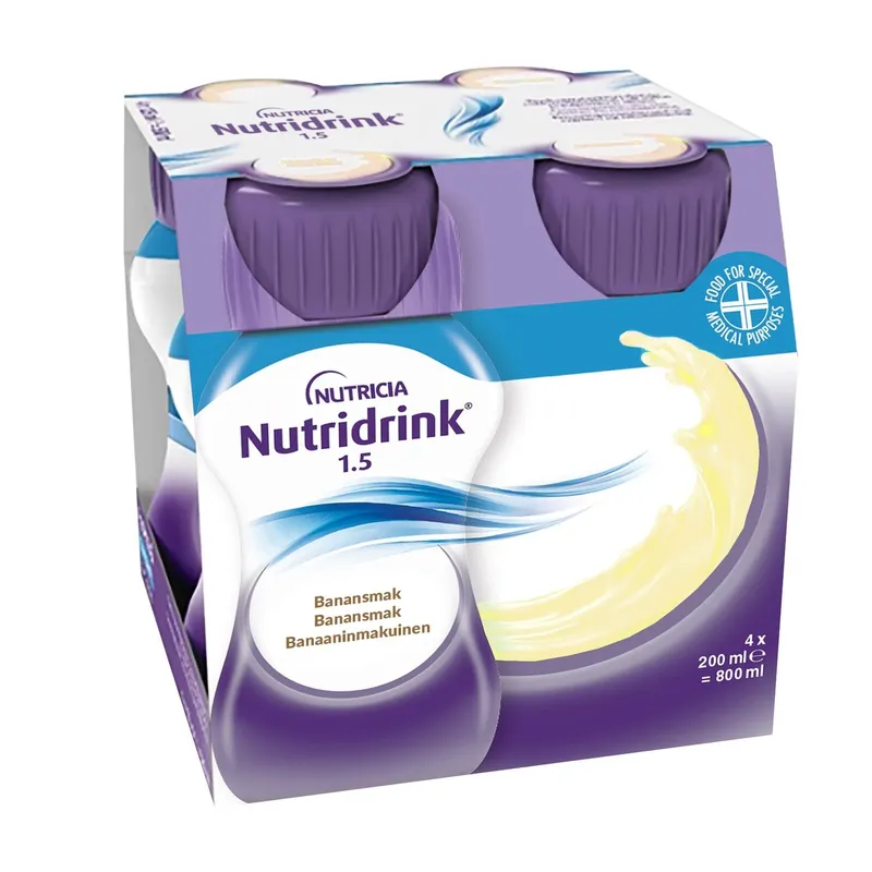 Bild 2 för Nutridrink Banan 4 x 200 ml