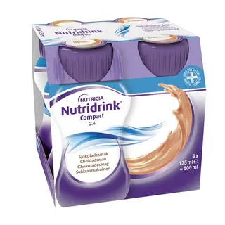 Produktfoto för Nutridrink Compact Choklad 4 x 125 ml