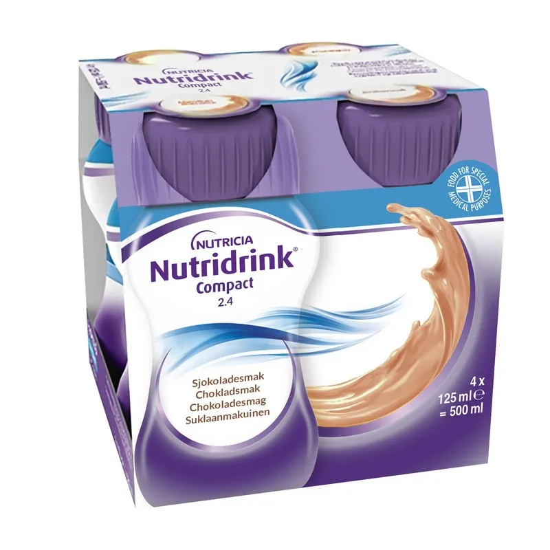Bild 1 för Nutridrink Compact Choklad 4 x 125 ml