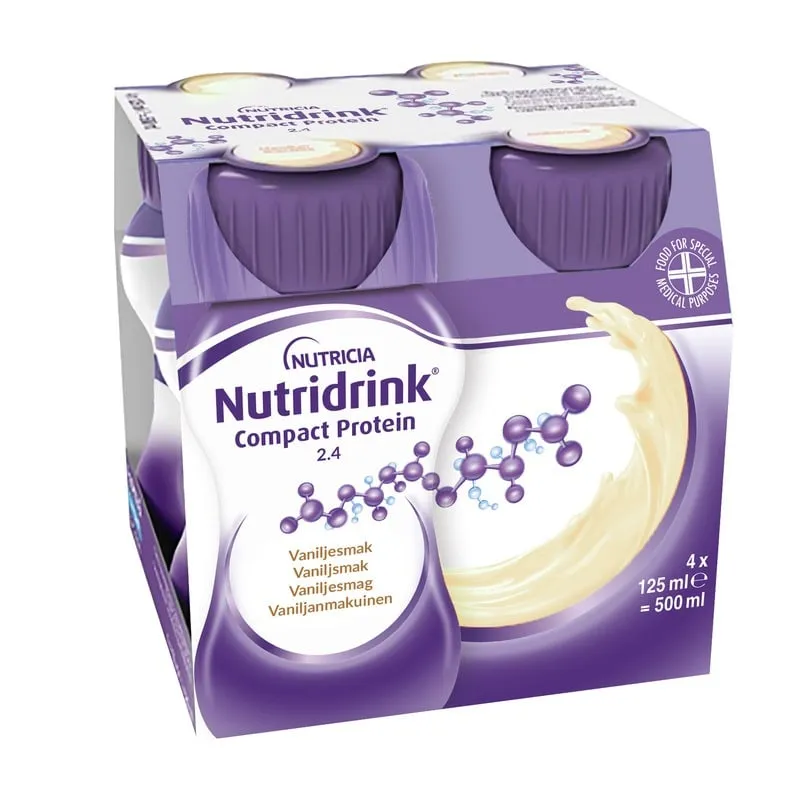 Bild 1 för Nutridrink Compact Protein Vanilj 4 x 125 ml