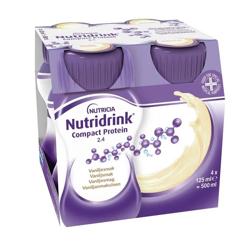 Bild 2 för Nutridrink Compact Protein Vanilj 4 x 125 ml