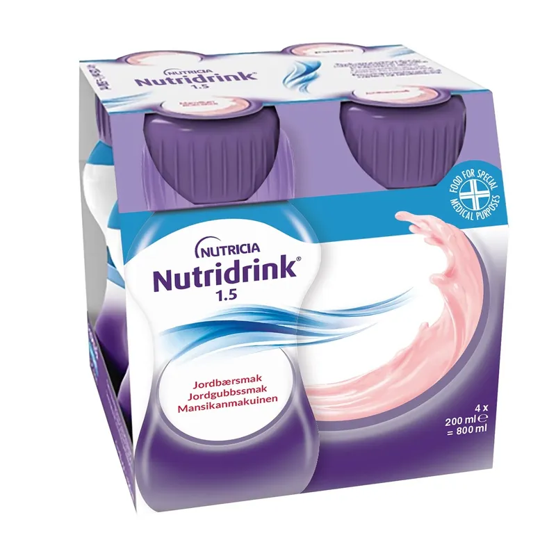 Bild 2 för Nutridrink Jordgubb 4 x 200 ml