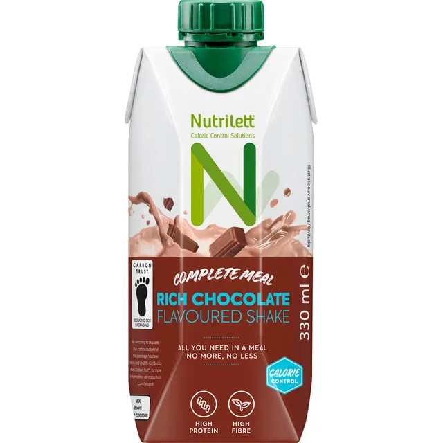 Alternativ bild 0 för Nutrilett Rich Chocolate Shake 330 ml