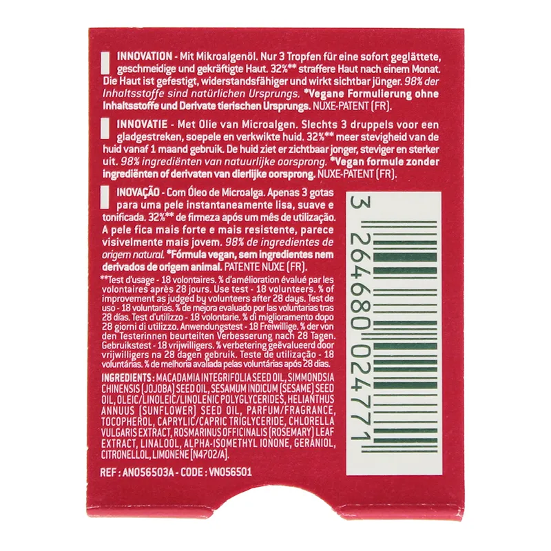 Bild 2 för Nuxe Merveillance LIFT Firming Activating Oil-Serum 30 ml