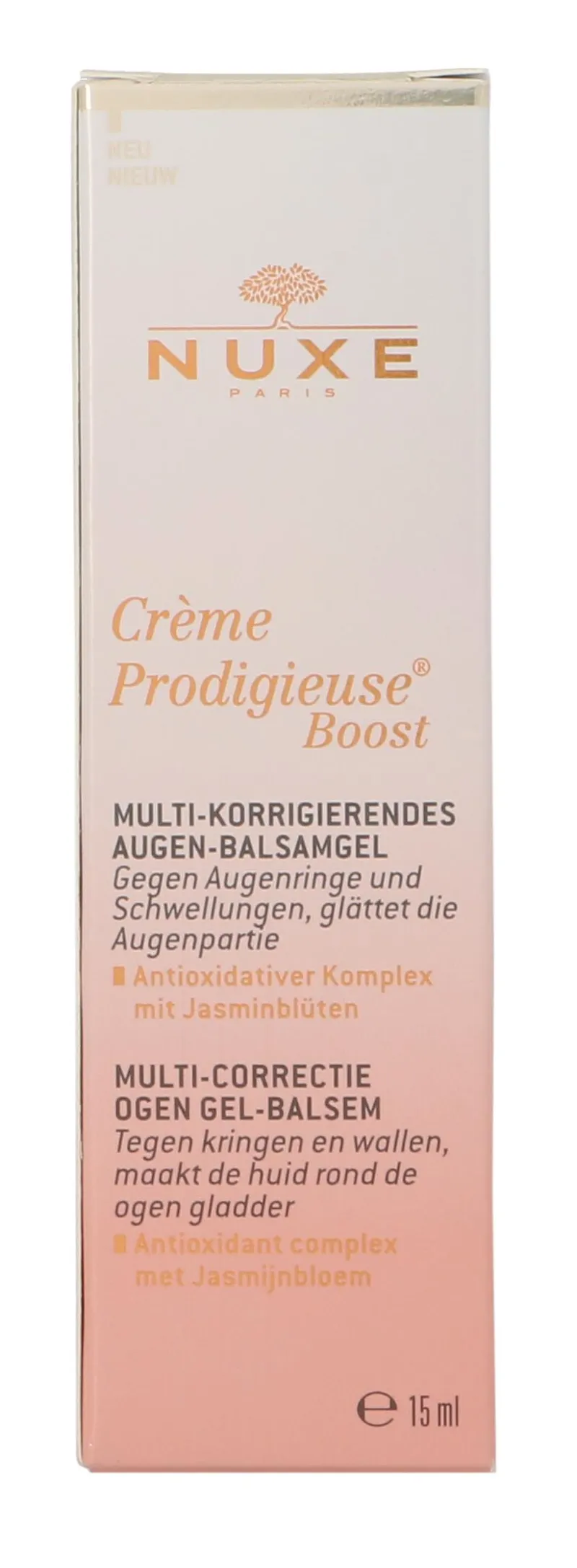 Bild 2 för Nuxe Prodigieuse BOOST Multi-Correction Eye Balm Gel 15 ml
