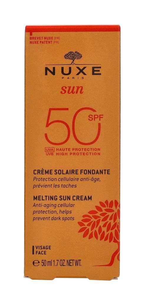 Bild 2 för Nuxe Sun Melting Cream Face High Protection Spf50 50 ml