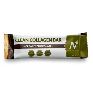 Produktfoto för Nyttoteket Clean Collagen Bar Creamy Chocolate 50 g