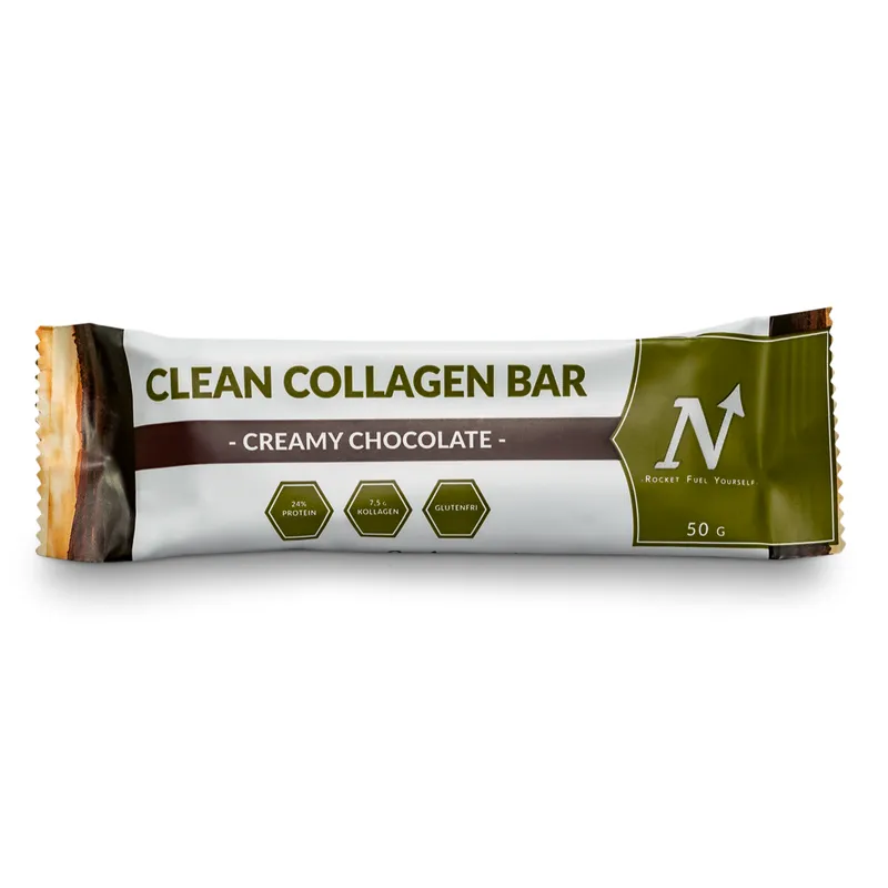 Bild 2 för Nyttoteket Clean Collagen Bar Creamy Chocolate 50 g