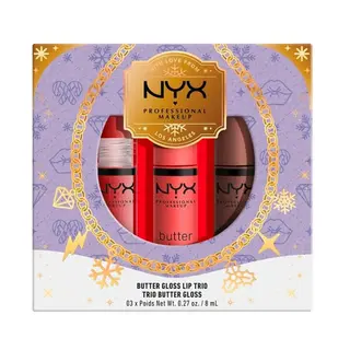 Produktfoto för NYX PROF. MAKEUP Butter Gloss Trio