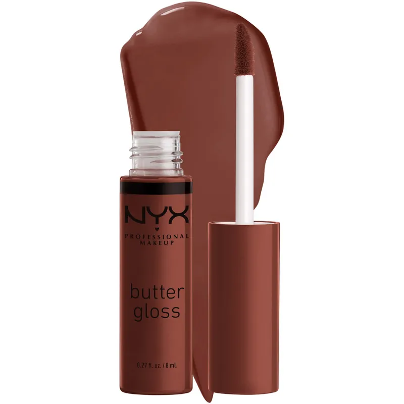 Bild 1 för NYX PROF. MAKEUP Butter Lip Gloss - Brownie Drip