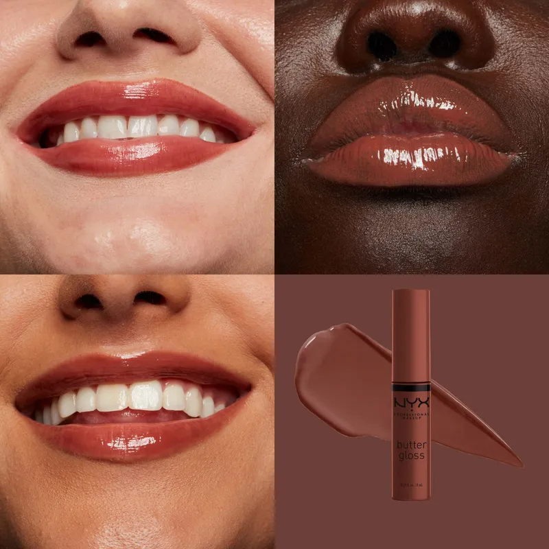 Bild 2 för NYX PROF. MAKEUP Butter Lip Gloss - Brownie Drip