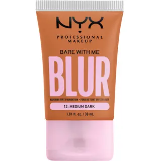 Produktfoto för NYX Professional Makeup Bare With Me Blur Tint Foundation Medium Dark 12 30 ml