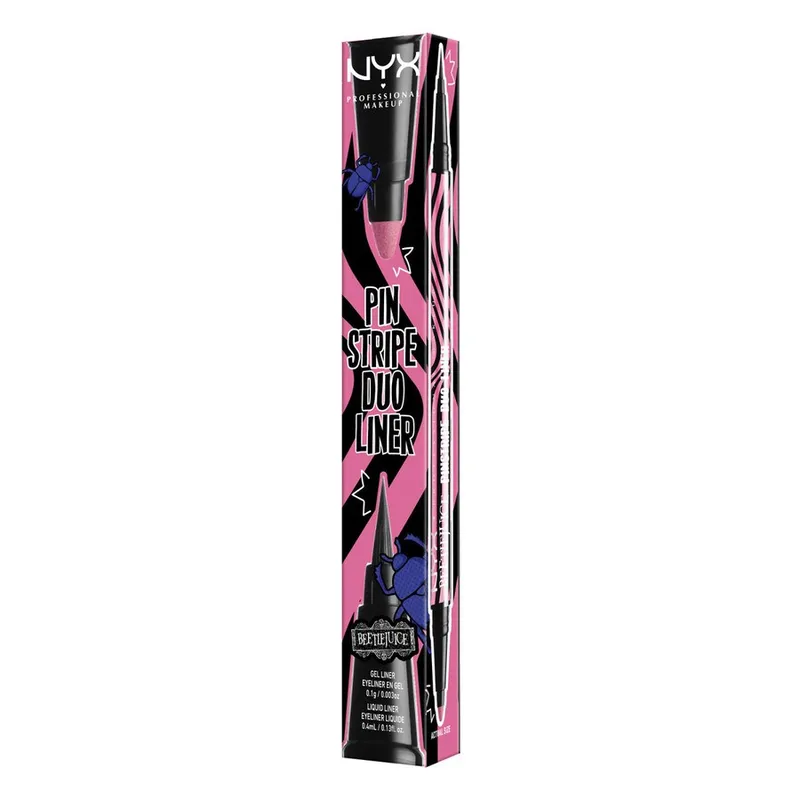 Bild 3 för NYX Professional Makeup Beetlejuice Pinstripe Eyeliner 01 Pink Waterproof - 1 pcs