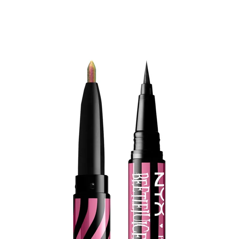 Bild 4 för NYX Professional Makeup Beetlejuice Pinstripe Eyeliner 01 Pink Waterproof - 1 pcs