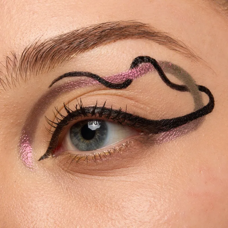 Bild 7 för NYX Professional Makeup Beetlejuice Pinstripe Eyeliner 01 Pink Waterproof - 1 pcs