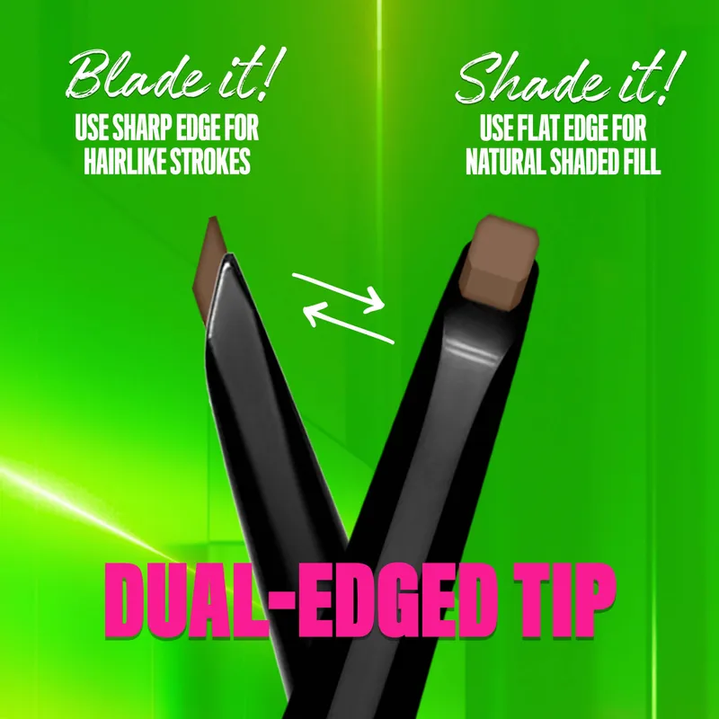 Bild 2 för NYX Professional Makeup Blade & Shade Brow Pencil 10 Espresso 0,0