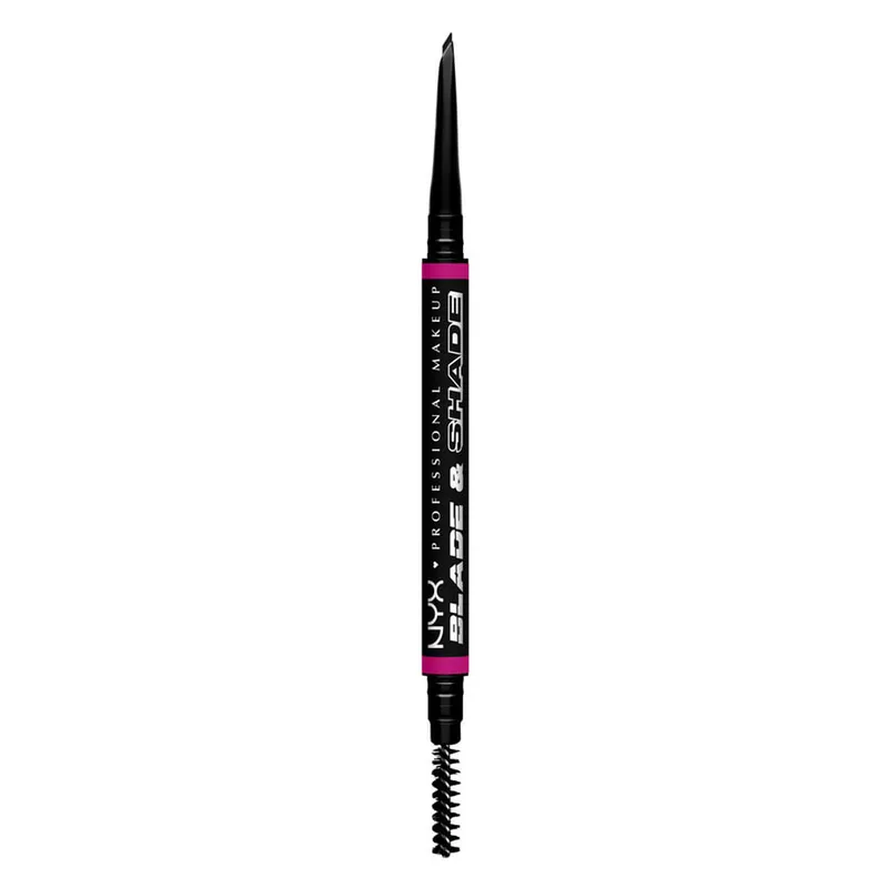 Bild 1 för NYX Professional Makeup Blade & Shade Brow Pencil 12 Black 0,06 g