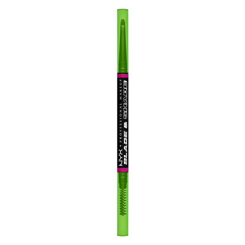 Bild 11 för NYX Professional Makeup Blade & Shade Brow Pencil 12 Black 0,06 g