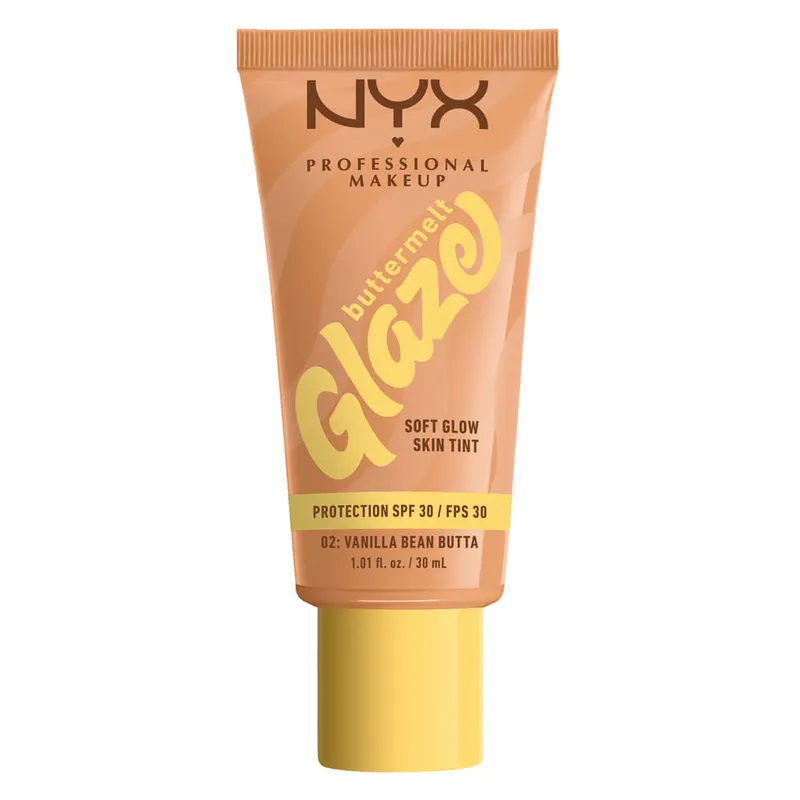 Bild 1 för NYX Professional Makeup Buttermelt Glaze SPF30 Foundation 02 Vani
