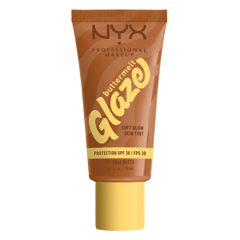 Bild 1 för NYX Professional Makeup Buttermelt Glaze SPF30 Foundation 05 Chai