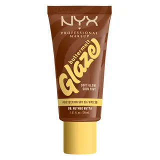 Produktfoto för NYX Professional Makeup Buttermelt Glaze SPF30 Foundation 08 Nutm