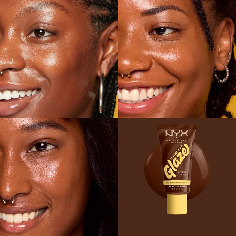 Bild 8 för NYX Professional Makeup Buttermelt Glaze SPF30 Foundation 09 Haze