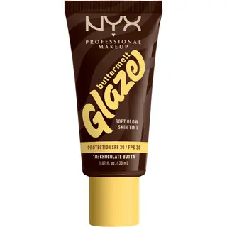 Produktfoto för NYX Professional Makeup Buttermelt Glaze SPF30 Foundation 10 Choc